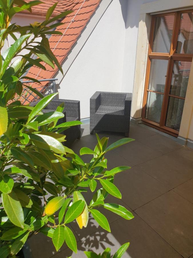 Modernes Apartment An Der Frauenkirche Dresden Buitenkant foto